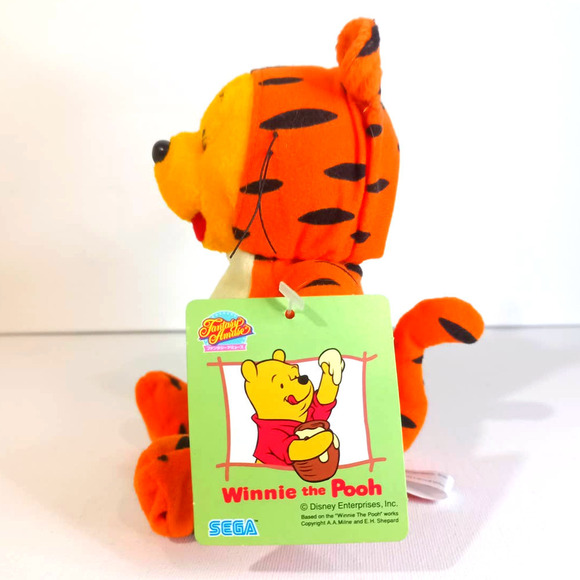 Vintage Fantasy Amuse RARE Sega Japan Winnie The Pooh Tigger Costume Plush 1998 - Picture 5 of 13